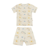 Conjunto pijama curto arco-íris - Trend4kids
